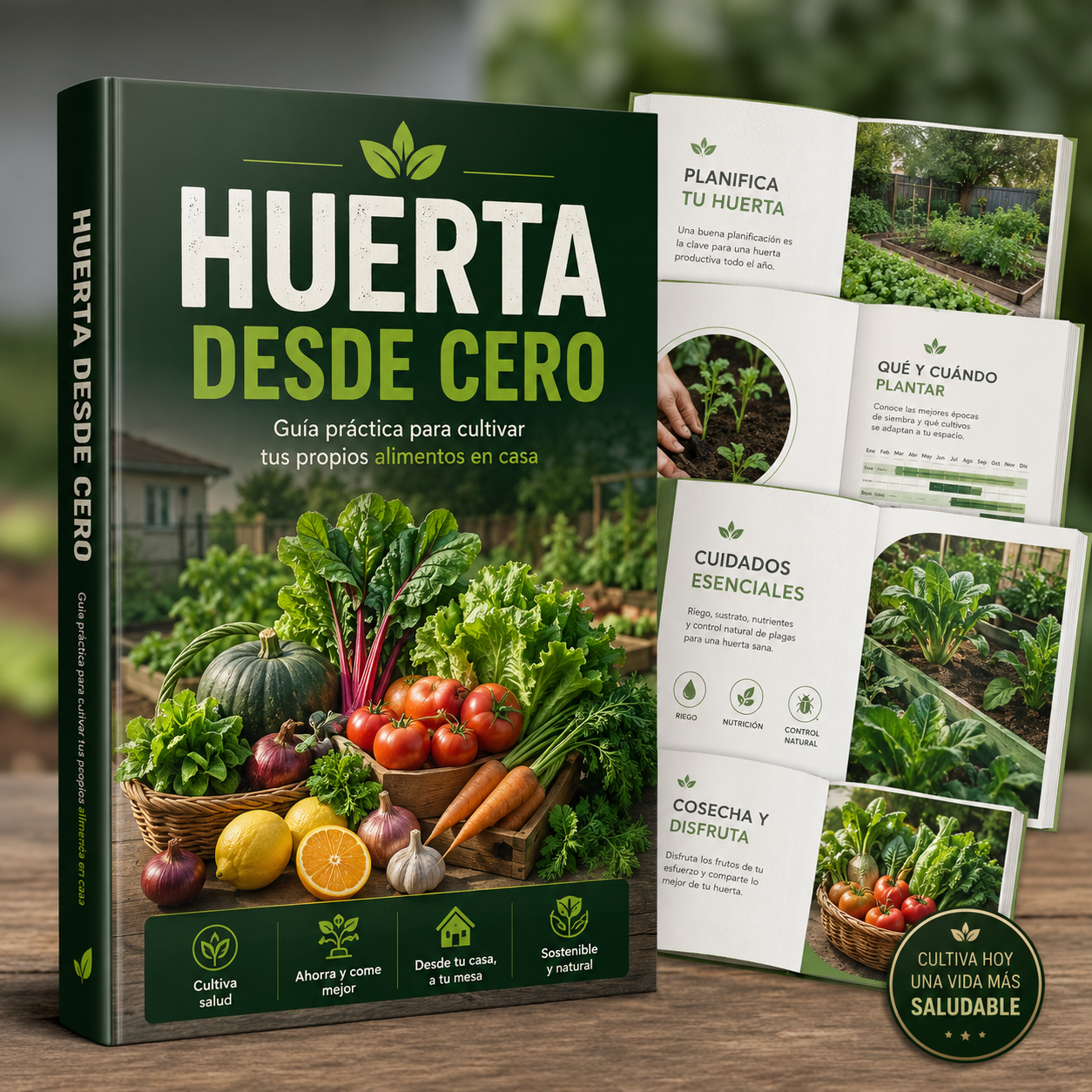 ✅ Huerta desde Cero + 4 bonus (60%off)