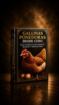 Libro Digital Gallinas Ponedoras desde cero + 10 bonus de regalo  (50% off )